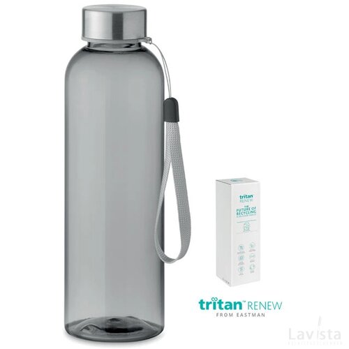 Tritan renew™ fles 500 ml Sea transparant grijs