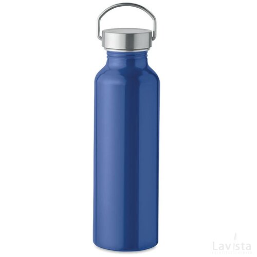 Gerecycled aluminium fles 500ml Albo blauw