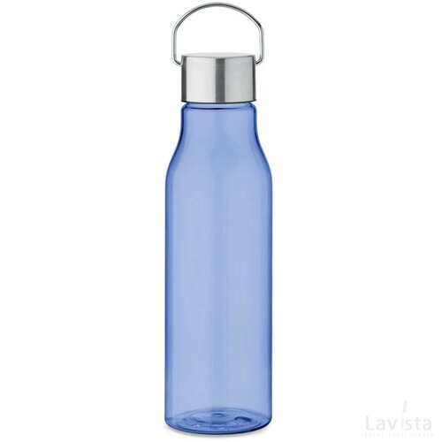 Rpet fles met pp dop 600 ml Vernal royal blauw
