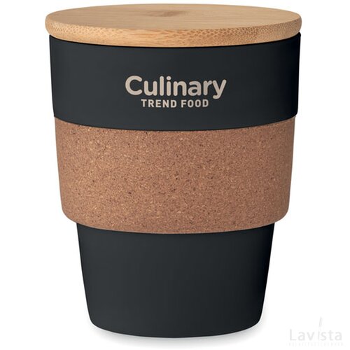Beker 300 ml Galao Zwart