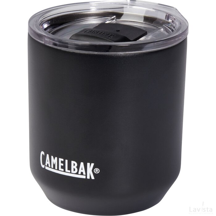CamelBak® Horizon Rocks 300 ml vacuüm geïsoleerde beker Zwart