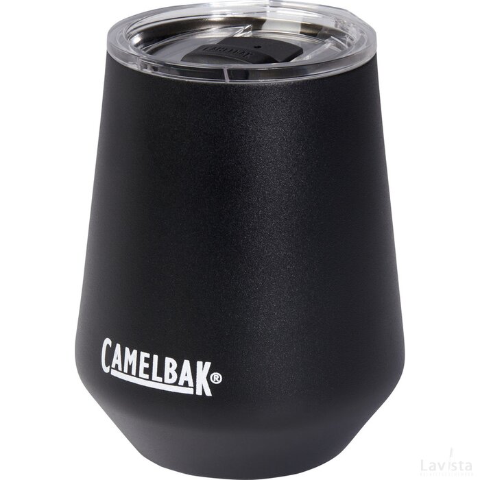 CamelBak® Horizon 350 ml vacuüm geïsoleerde wijnbeker Zwart