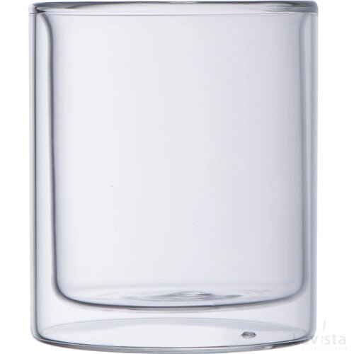 Dubbelwandig Cappuccinoglas Transparant