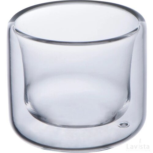Dubbelwandig Espressoglas Transparant