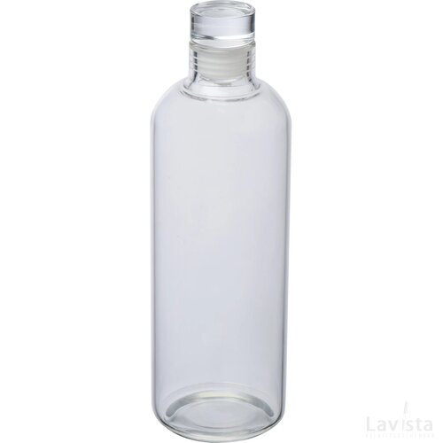 Glazen drinkfles, 750 ml transparant