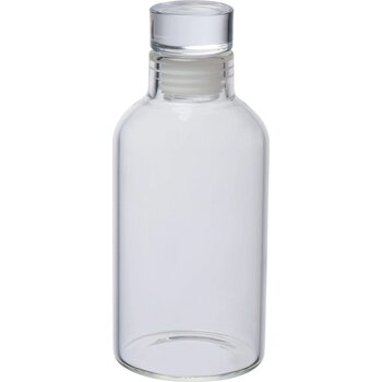 Glazen drinkfles, 300 ml transparant