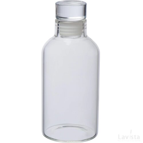 Glazen drinkfles, 300 ml transparant