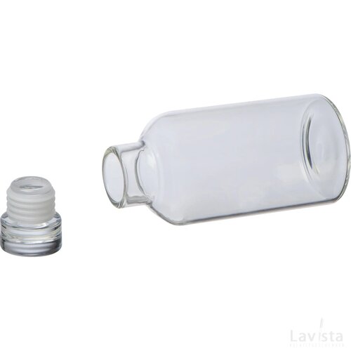 Glazen drinkfles, 300 ml transparant