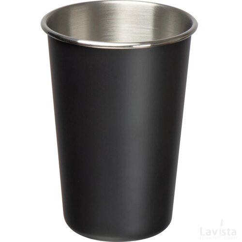 RVS beker 480 ml zwart