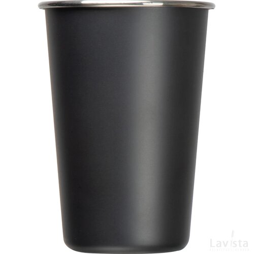 RVS beker 480 ml zwart