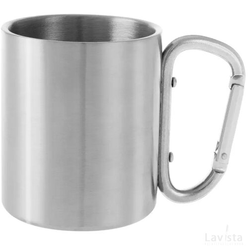 Bastic Metalen Mok Zilver