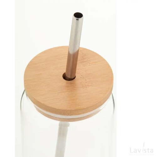 Frappu Mason Jar Beker Transparant