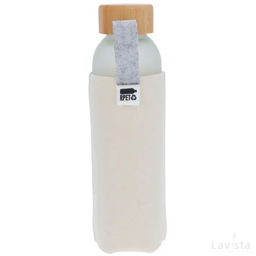 Carryfelt Glass Fles Wit