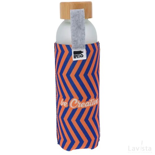 Carryfelt Glass Fles Wit
