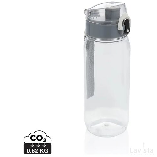 Yide RCS Gerecyclede PET lekvrije afsluitbare fles 600ml transparant