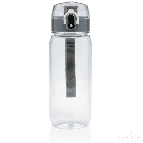 Yide RCS Gerecyclede PET lekvrije afsluitbare fles 600ml transparant
