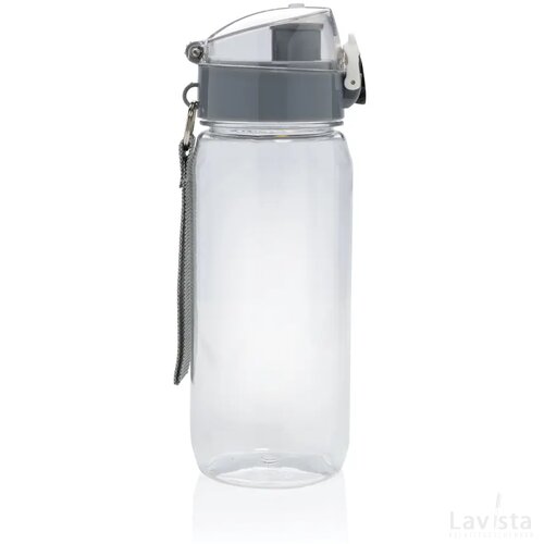 Yide RCS Gerecyclede PET lekvrije afsluitbare fles 600ml transparant