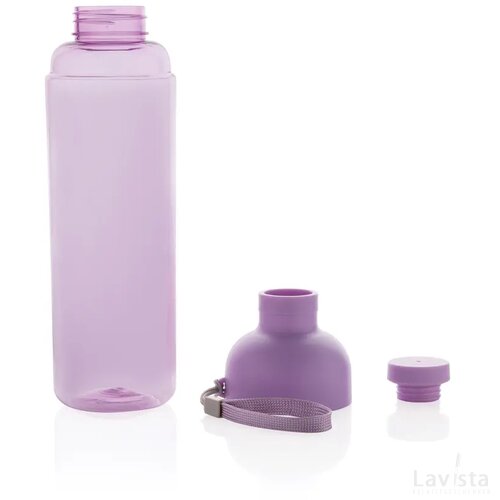 Impact RCS gerecyclede PET lekvrije waterfles 600 ml paars