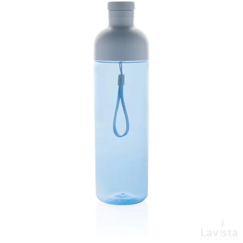 Impact RCS gerecyclede PET lekvrije waterfles 600 ml blauw