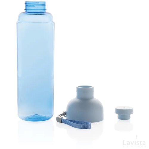 Impact RCS gerecyclede PET lekvrije waterfles 600 ml blauw