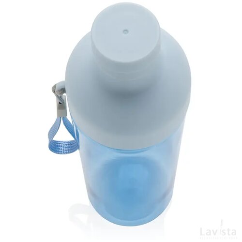 Impact RCS gerecyclede PET lekvrije waterfles 600 ml blauw