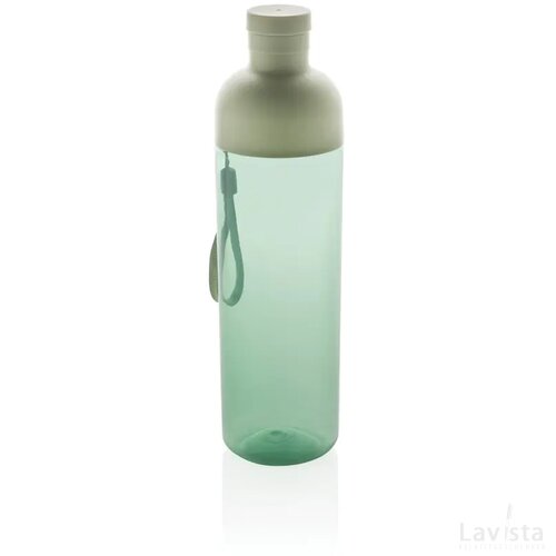 Impact RCS gerecyclede PET lekvrije waterfles 600 ml groen