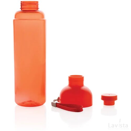 Impact RCS gerecyclede PET lekvrije waterfles 600 ml rood