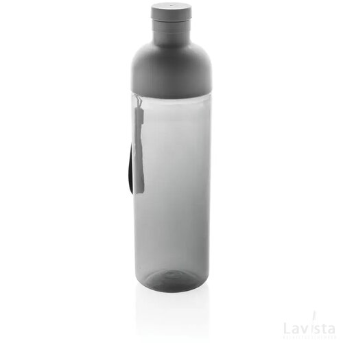 Impact RCS gerecyclede PET lekvrije waterfles 600 ml zwart