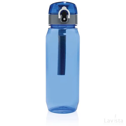 Yide RCS Gerecyclede PET lekvrije afsluitbare fles 800ml blauw