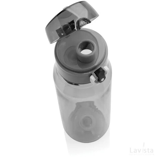 Yide RCS Gerecyclede PET lekvrije afsluitbare fles 800ml zwart