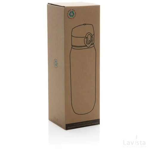 Yide RCS Gerecyclede PET lekvrije afsluitbare fles 800ml transparant