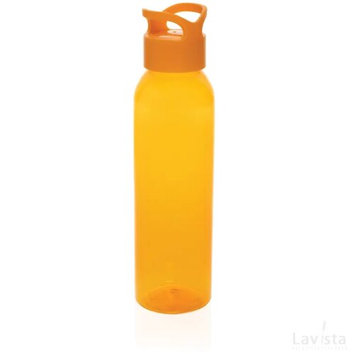 Oasis RCS Gerecyclede PET water fles 650 ml oranje