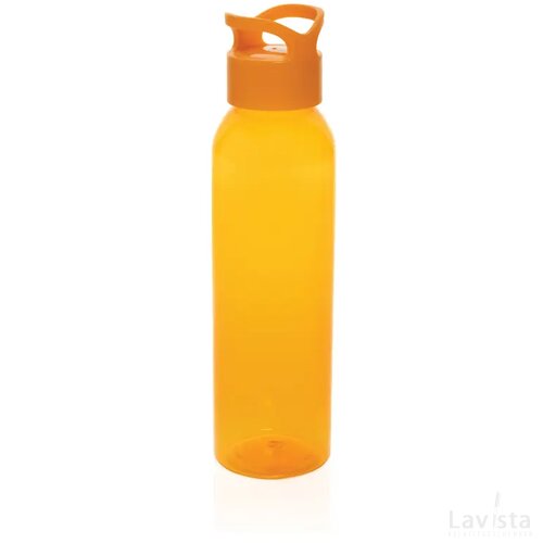 Oasis RCS Gerecyclede PET water fles 650 ml oranje