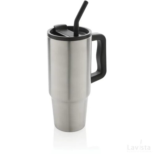 Embrace deluxe RCS recycled RVS drinkbeker 900ml zilver