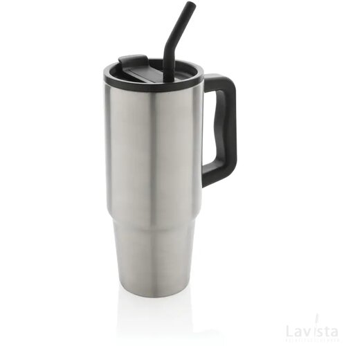 Embrace deluxe RCS recycled RVS drinkbeker 900ml zilver