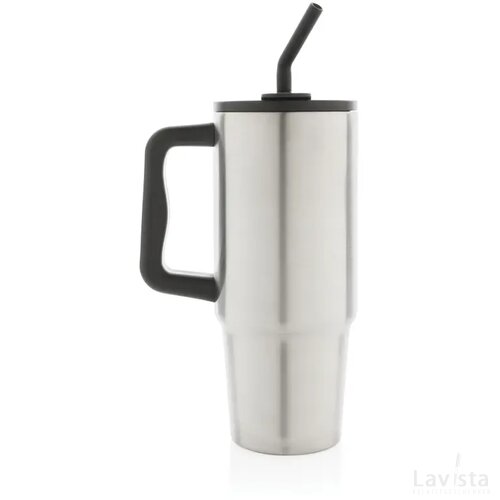 Embrace deluxe RCS recycled RVS drinkbeker 900ml zilver