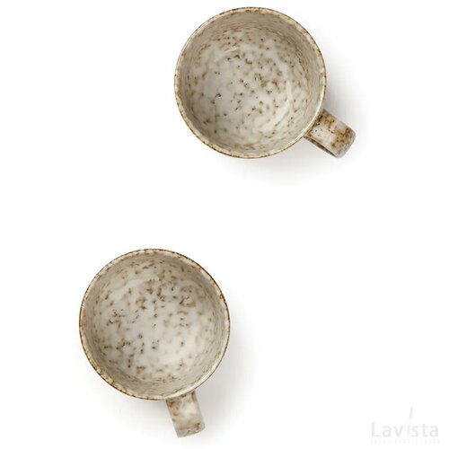 VINGA Nuvem mok, set van 2 stuks beige