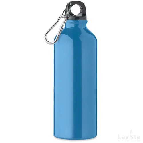 Gerecyclede aluminium fles 500m Remoss turquoise