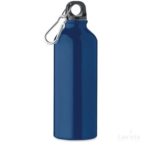 Gerecyclede aluminium fles 500m Remoss marineblauw