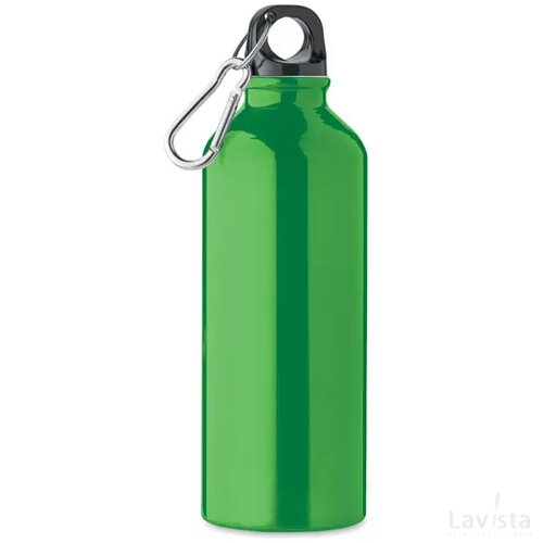 Gerecyclede aluminium fles 500m Remoss groen