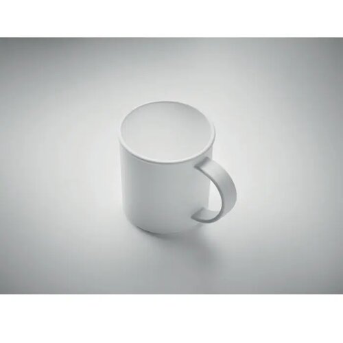Herbruikbare pp mok Wit 300 ml