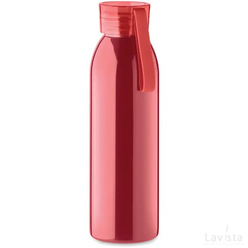 Roestvrijstalen fles 650ml Bira rood