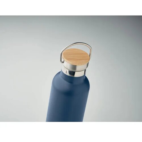 Dubbelwandige thermosfles 750ml Helsinki med marineblauw