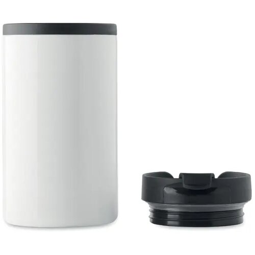 Dubbelwandige thermosbeker Wit 250 ml
