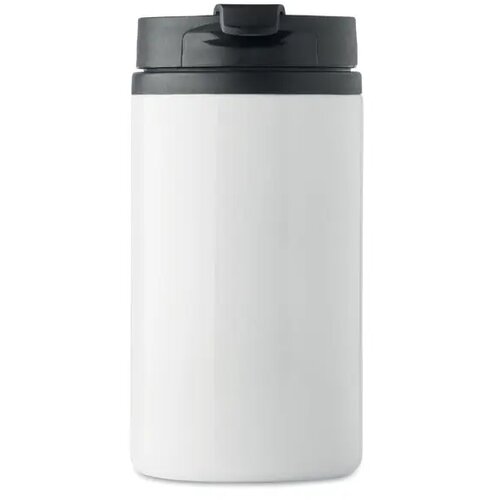 Dubbelwandige thermosbeker Wit 250 ml