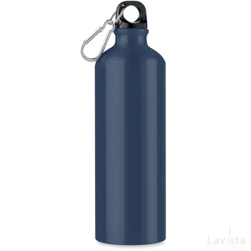Aluminium fles 750 ml Big moss marineblauw