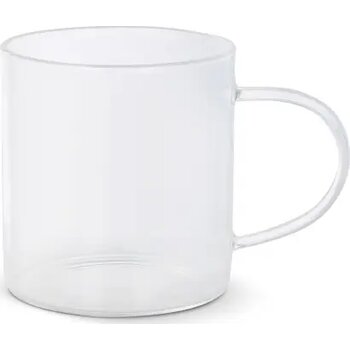 Koffieglas met handvat Vardez 300 ml Transparant