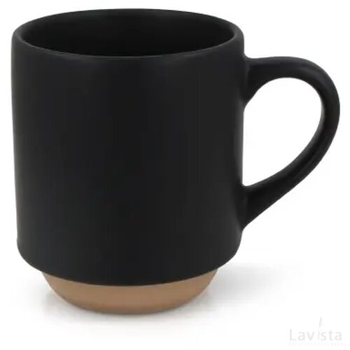 Cappuccino mok Tallin Zwart