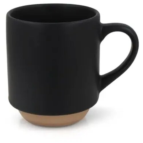 Cappuccino mok Tallin Zwart 180 ml
