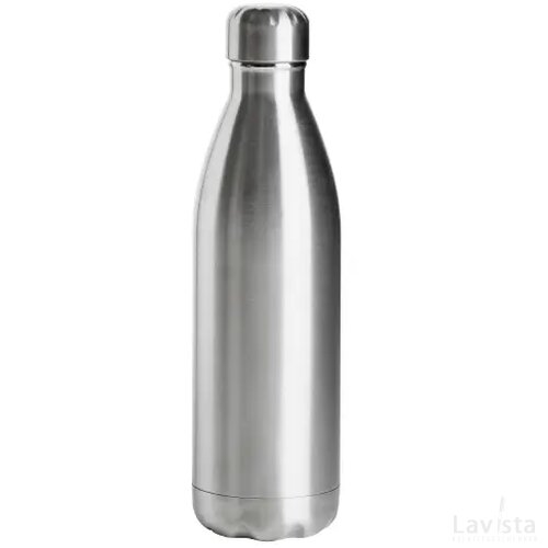 Sagaform Nils stalen fles 500ml zilver